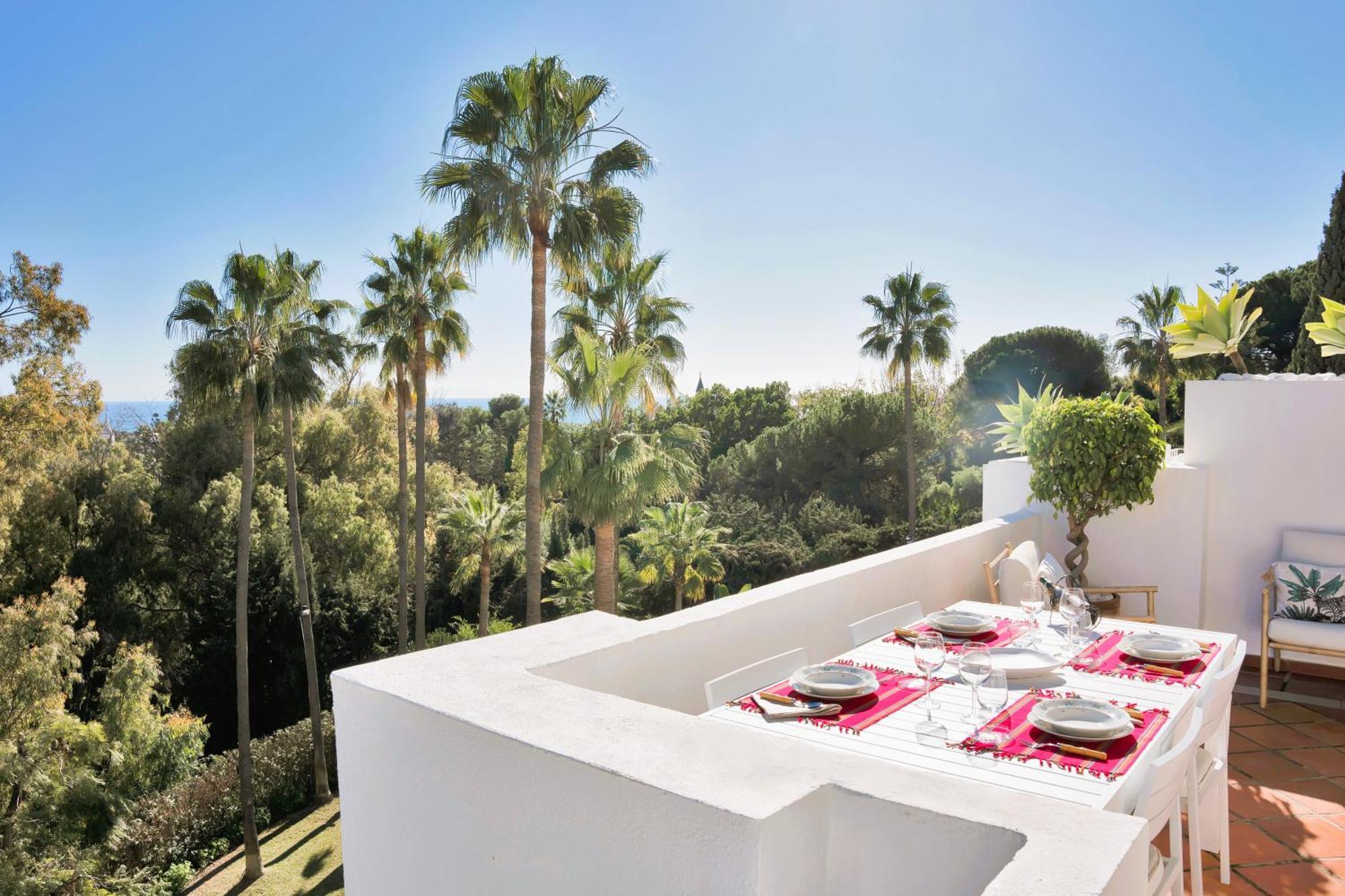 Luxury Penthouse With Sea Views In Marbella Golden Mile, Puente Romano Area Εξωτερικό φωτογραφία
